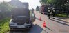 Wypadek samochodu dostawczego z samochodem osobowym w miejscowości Kownaty 26.06.2019r.